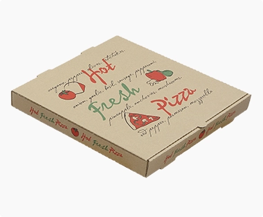 corrugated printed box, pizza paper box, paper printed box, custom paper box